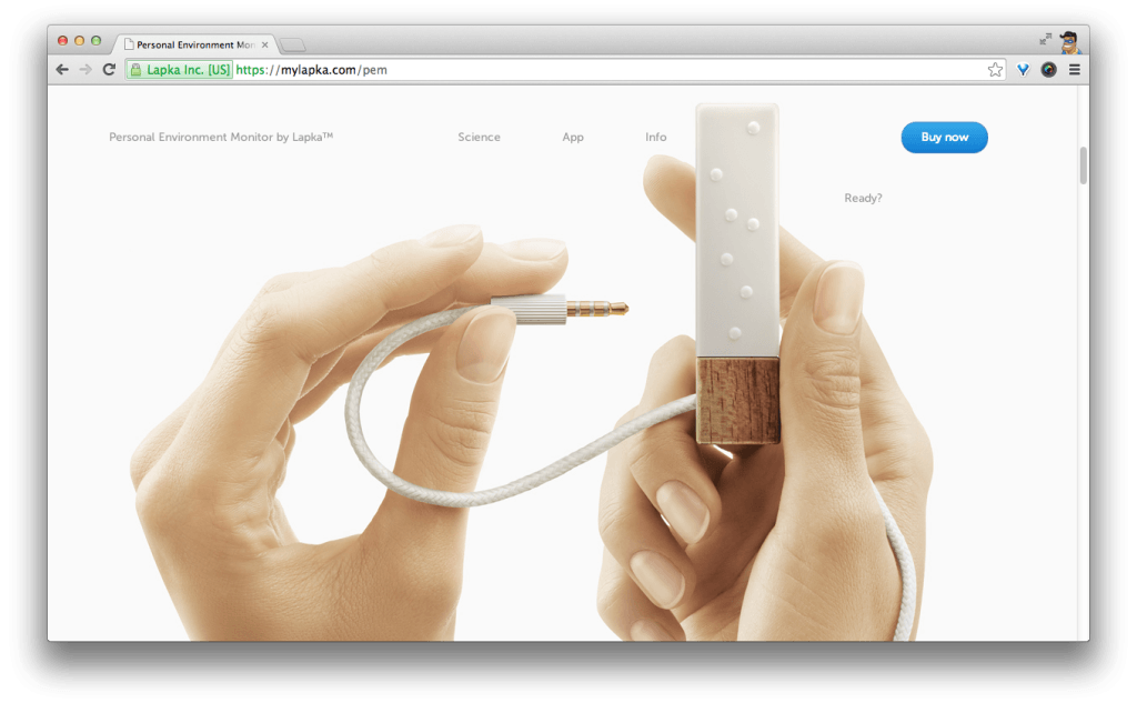Фрагмент интерфейса сайта MyLapka.