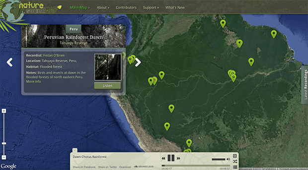 Изображение: Nature Soundmap