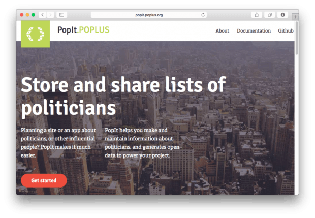 Фрагмент сайта PopIt.