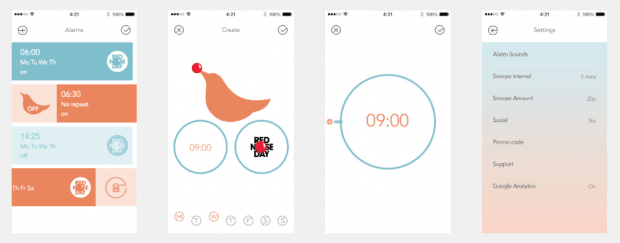 Фрагмент приложения iCukoo.