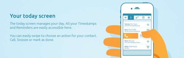 Фрагмент приложения Meerkat.