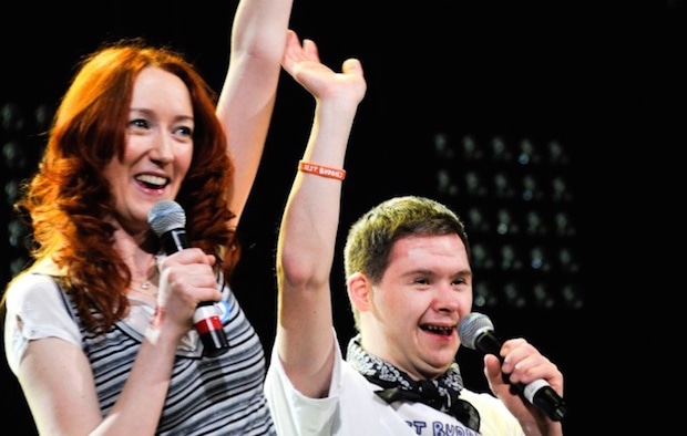 Вероника и Дима - участники программы дружбы фонда. Фото: фонд «Лучшие друзья»