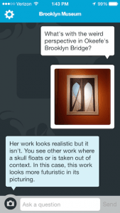 Интерфейс приложения Бруклинского музея. Изображение: brooklynmuseum.org