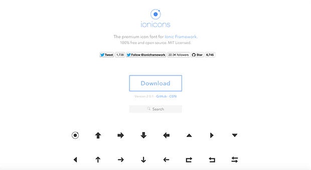 Изображение: ionicons.com