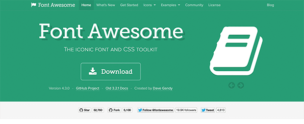 Изображение: fortawesome.github.io/font-awesome