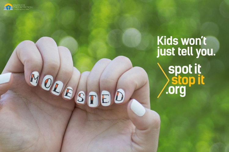 Фрагмент кампании Spot it Stop it.