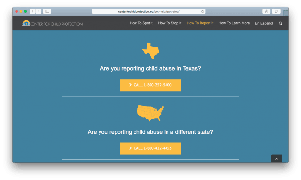 Сайт кампании Spot i Stop it. Как и куда сообщить о насилии.