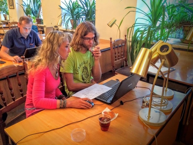 Участники Вечера оживших карт.