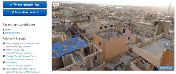 Создание карты лагеря беженцев: как сообщество работает «на себя»