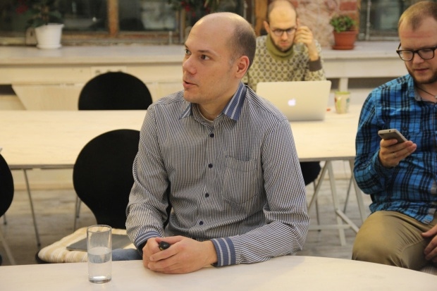 Леонид Боголюбов, главный редактор портала AppTractor. Фото: Мария Борисёнок.