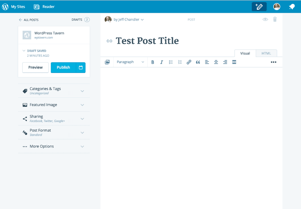 Пример интерфейса Calypso