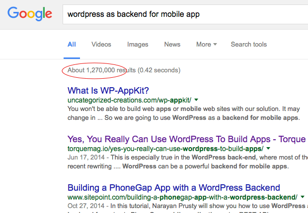WordPress как приложение