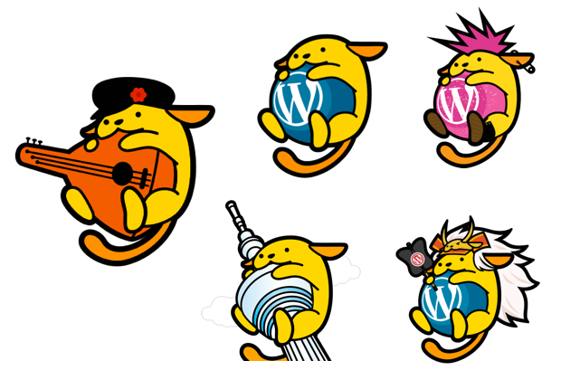 Талисманы Wapuu 