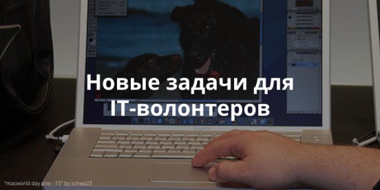 Помогите создать ролик для экологического проекта. Обзор заявок на сайте IT-волонтер