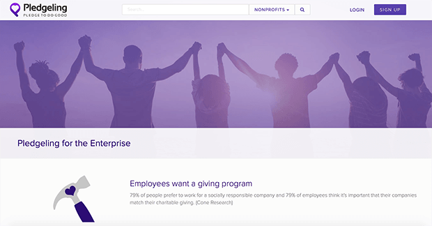 Pledgeling. Изображение: pledgeling.com