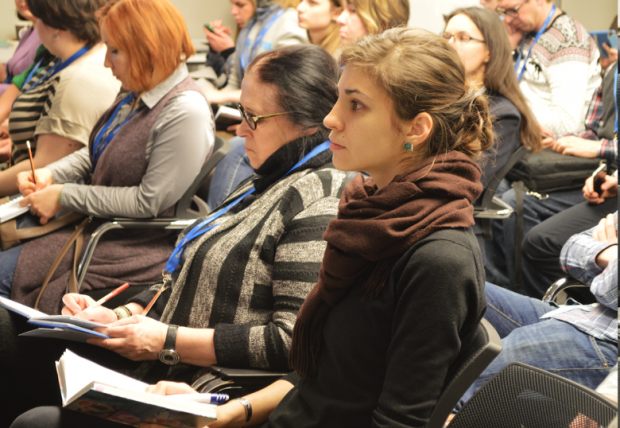 Дарья Бурлакова, главный редактор Информационного агентства REALISTFILM.INFO Фото: Мария Борисёнок.