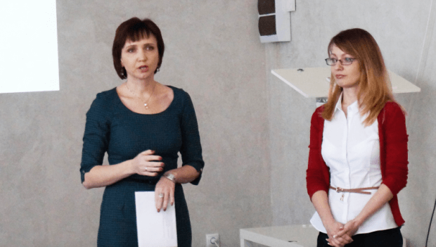 Елена Астафьева и Светлана Колтышева. Фото: Евгения Коновалова.