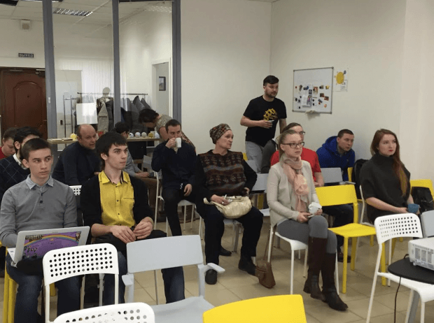 Участники митапа. Фото: Иван Печищев.