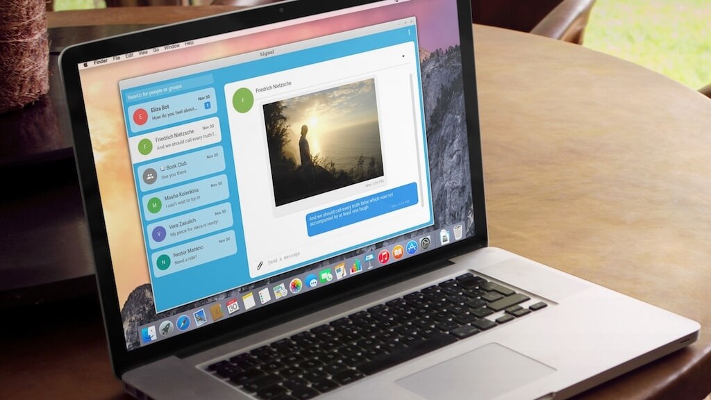 Разработчики мессенджера для приватного общения Signal выпустили версию для настольного компьютера