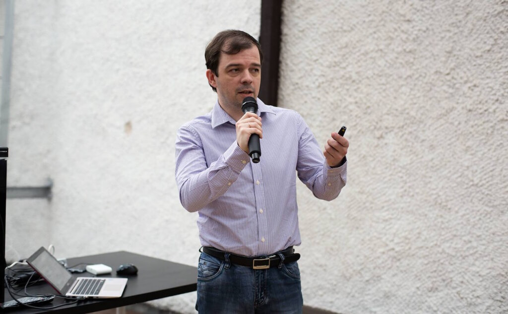 Иван Печищев, региональный партнер Теплицы социальных технологий в Перми. Фото: Екатерина Изместьева.