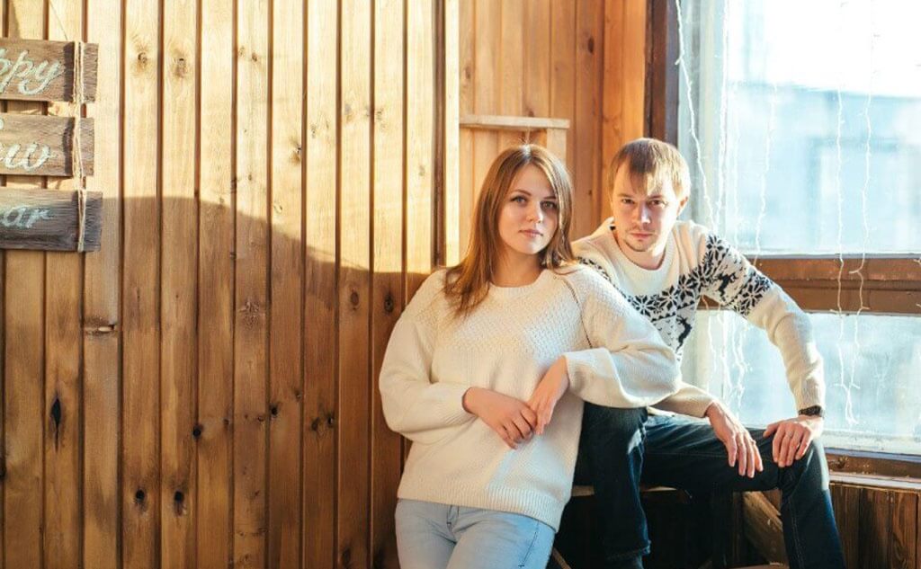 Основатели благотворительного магазина Mr.Спасибо рассказали про свой опыт открытия социального бизнеса. Фото: Николай Солодовников и Алина Кравец. Фото предоставлено Николаем Солодовниковым.