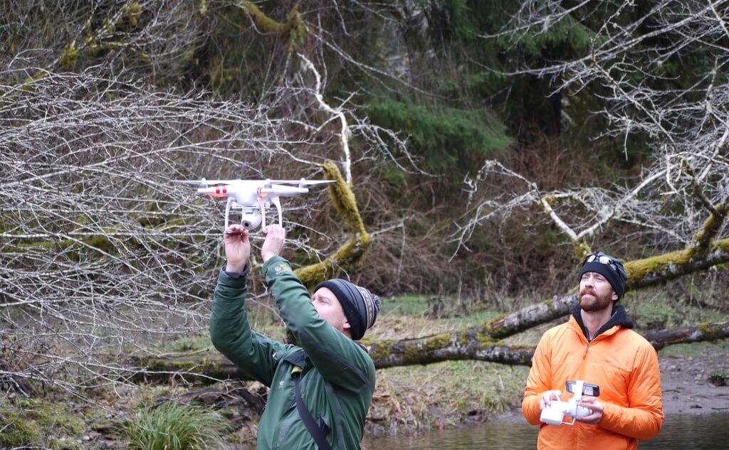 Беспилотники пока еще только тестируются учеными и исследователями на пригодность для ведения наблюдений. Фото: Flickr Sam Beebe. CC BY 2.0.