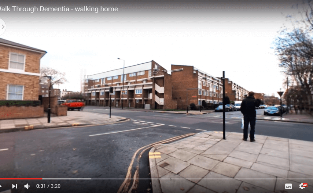 Приложение виртуальной реальности «Пройти через Альцгеймер» дает возможность каждому человеку увидеть мир глазами людей, которые страдают болезнью Альцгеймера. Фото: снимок с youtube.com