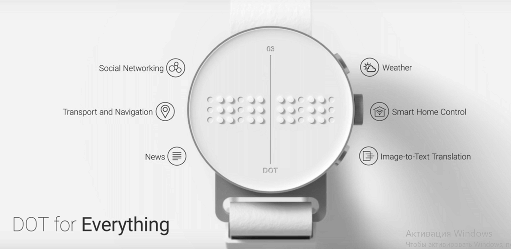 Часы Dot уже заказали около 140 тысяч человек. Фото: скриншот промо-видео Dot.