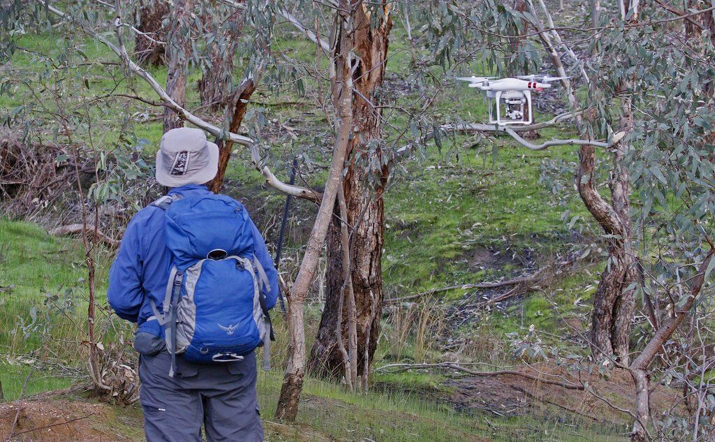 Использование беспилотников становится нормальной практикой для государственных органов в России. Фото: Flickr Murray Valley Bushwalkers (CC BY-NC-SA 2.0).
