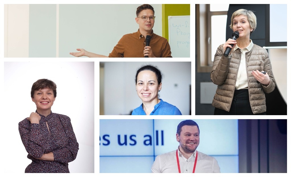 На фото: Алексей Сидоренко, Анна Орлова, Мария Черток, Митя Алешковский, Алёна Светушкова.