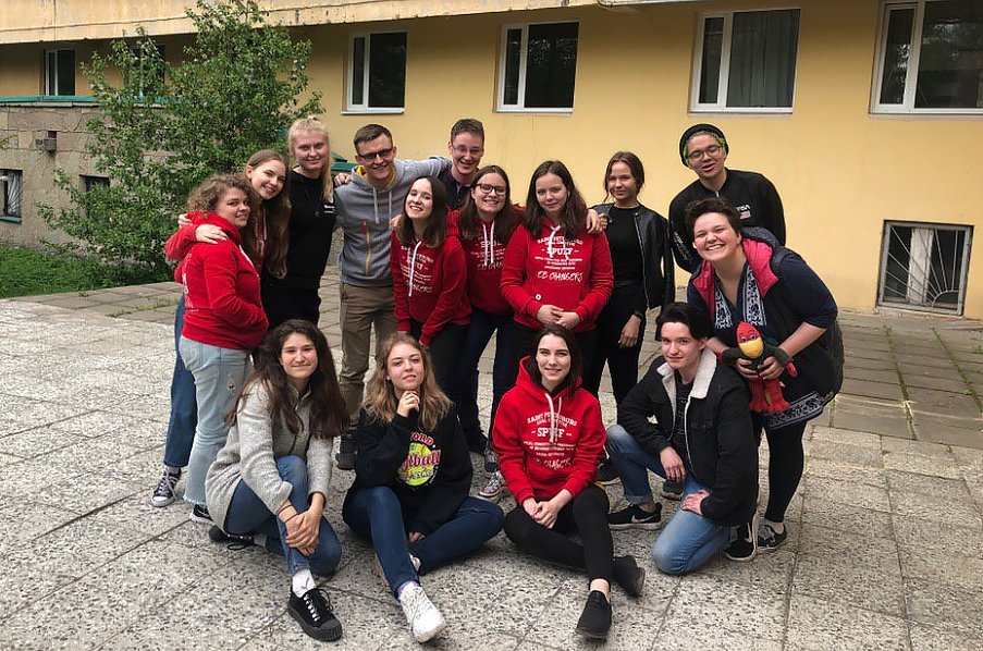 Команда AIESEC в Санкт-Петербурге.