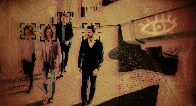 Запущена кампания против системы распознавания лиц. Фото с сайта "Роскомсвободы".