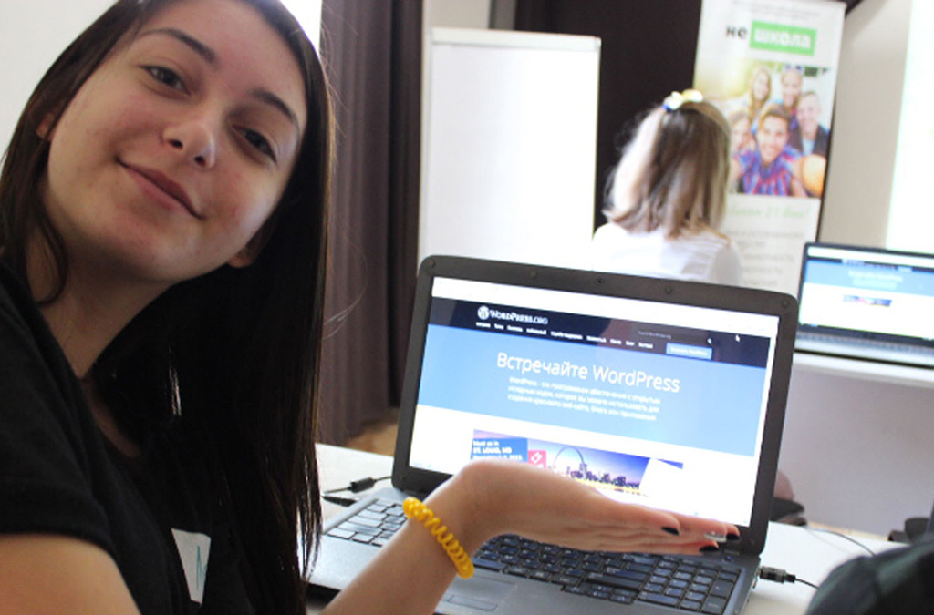 Участница мастер-класса. Фото: «Нешкола»