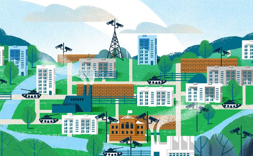 Вы – премьер-министр. Развалите или спасете страну? Исследователи запустили игру про этику в технологиях. Иллюстрация: Наталья Ямщикова.