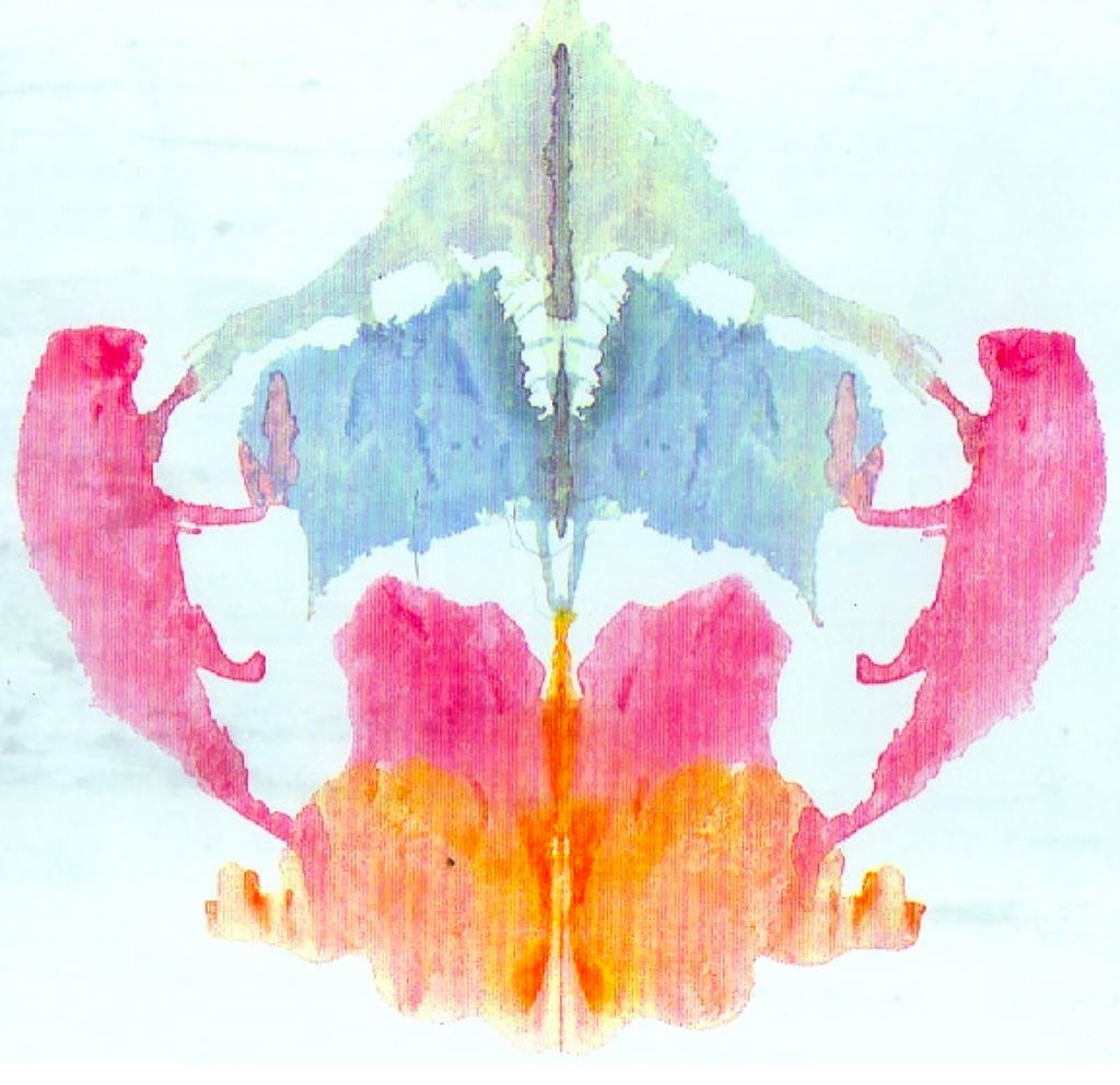  Norman на этой картинке увидит застреленного мужчину и кричащую жену, а обычный ИИ – человека с зонтом. Изображение: norman-ai.mit.edu. 