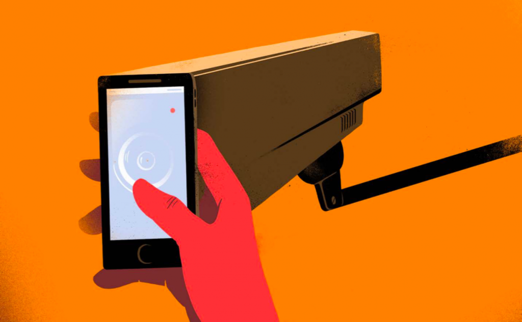 Правозащитная организация Amnesty International опубликовала доклад «Гиганты слежки» о Google и Facebook. Скриншот исследования.