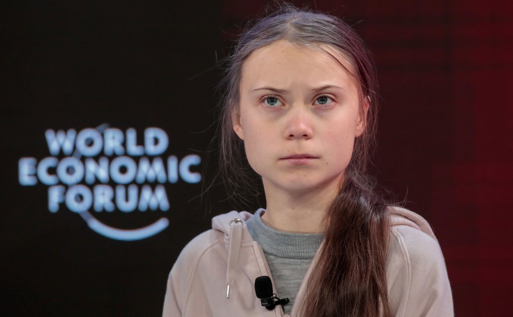 Зеты – первое поколение, которое в полной мере оценило силу и потенциал коллективного действия в социальных сетях. Фото: Грета Тунберг на Всемирном экономическом форуме, www.cnbc.com