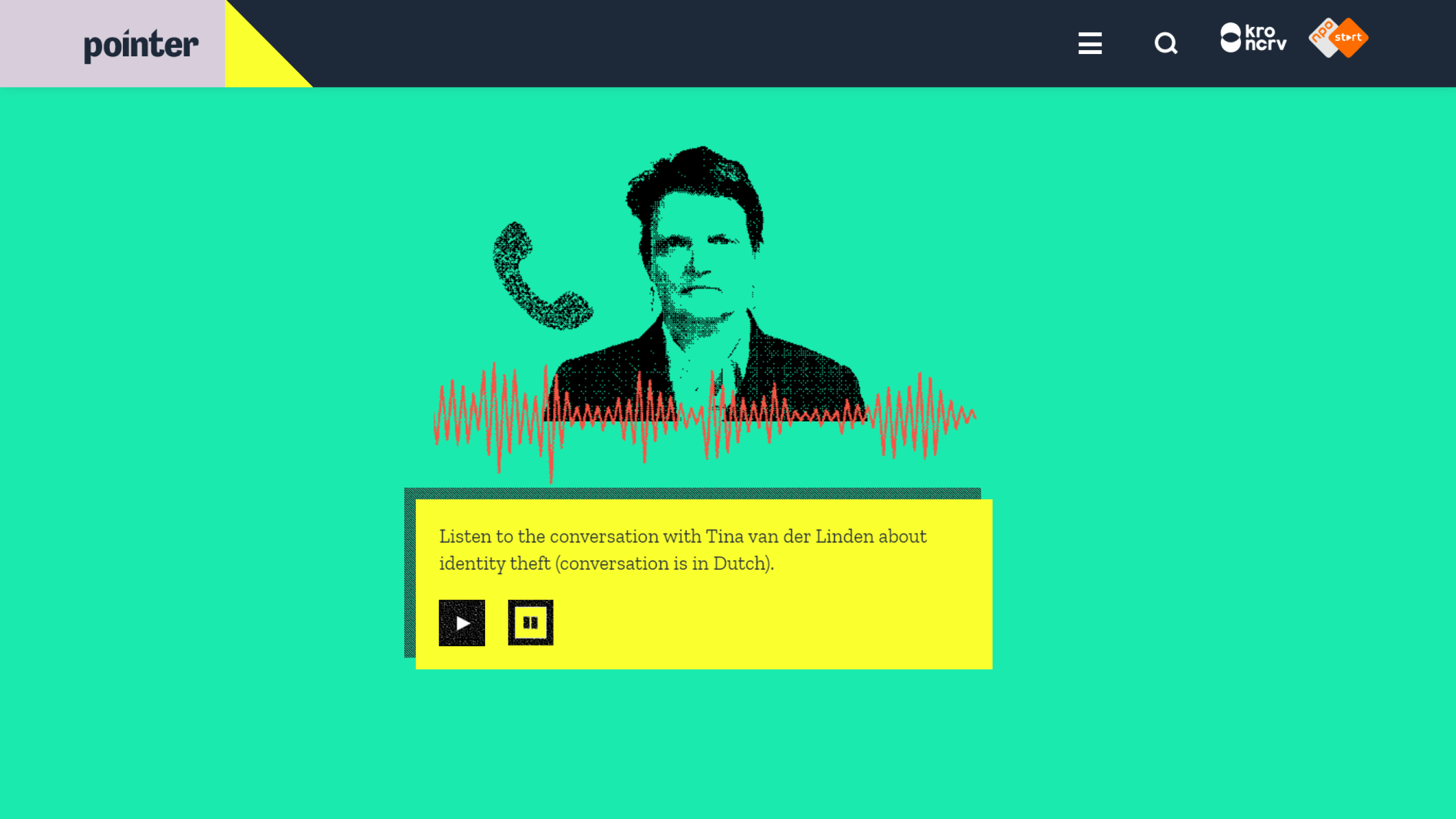 Мультимедийный проект «История кражи личных данных».