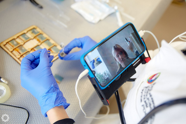 Аватары стали «руками» школьников. Изображение: Олимпиада НТИ.