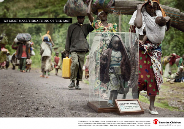 Изображение: Социальная реклама от Save the children