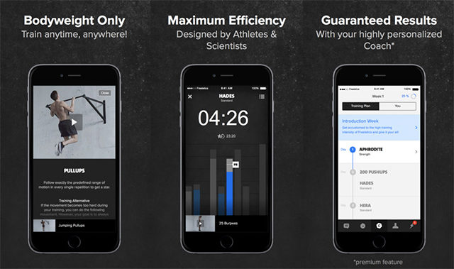 Приложение Freeletics.