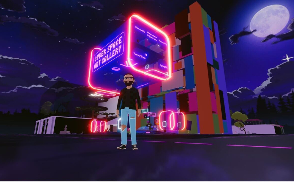Изображение: метавселенная Decentraland.