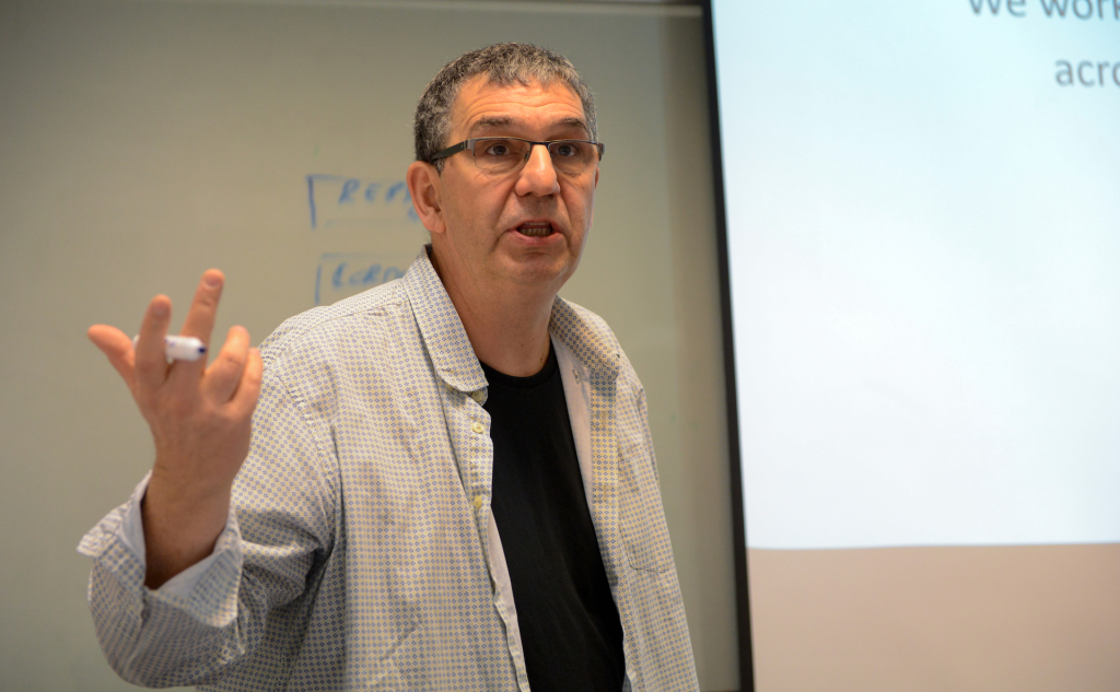 Правозащитник Игорь Блажевич. Фото: University of New York in Prague.